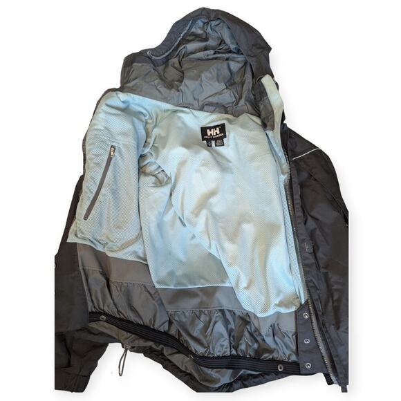 Helly Hansen Ski Jacket Women's Gray Size Medium Snowboarding Winter - Picture 11 of 13